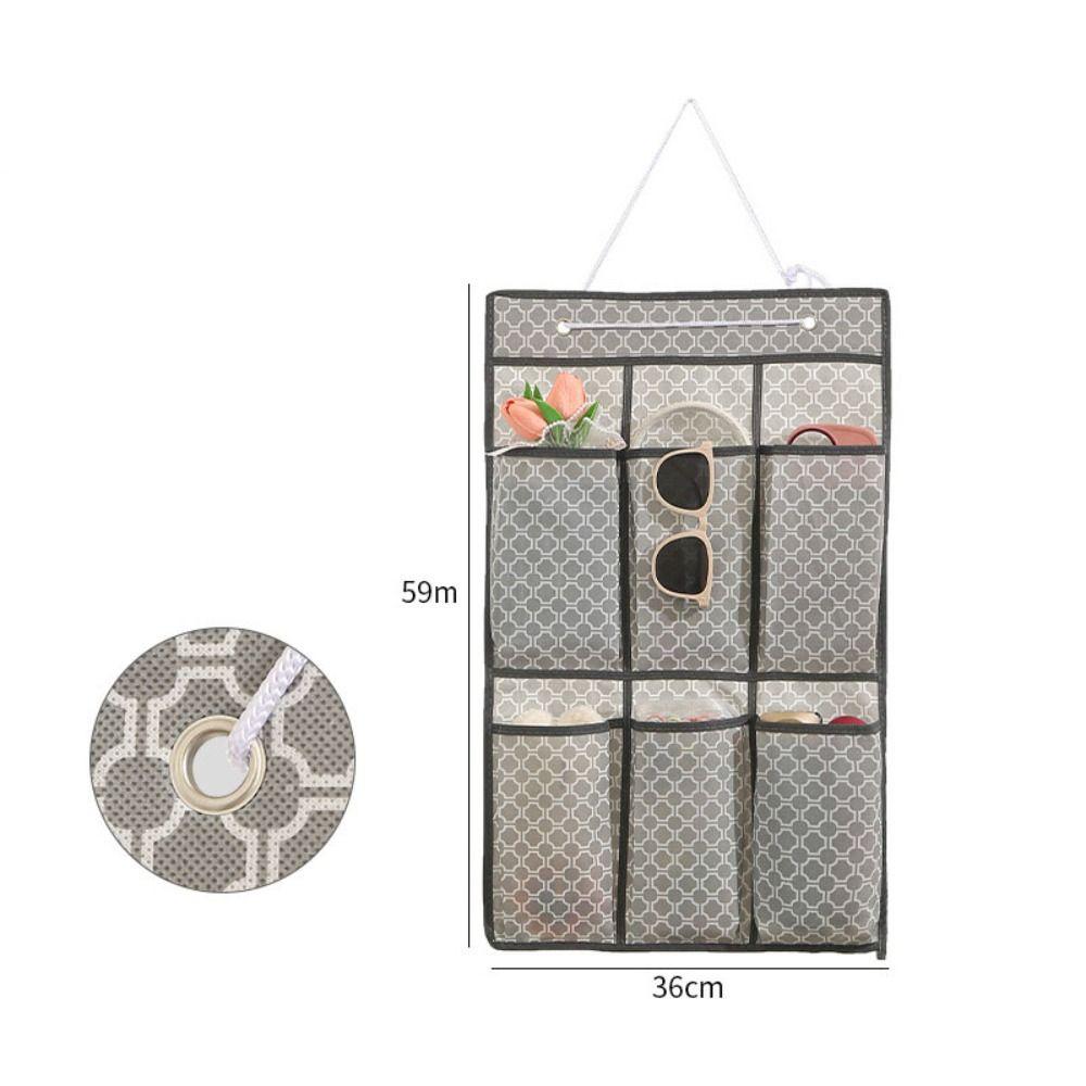 Space Saver Hanging Storage Bag Wall-mounted Shoe Rack Sundries Bag  Sundries Organization