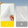 Transparent Electrostatic Wall Protection Film Scratch Stain Resistant, Damage-Free Adhesive for Home Walls Rental Spaces