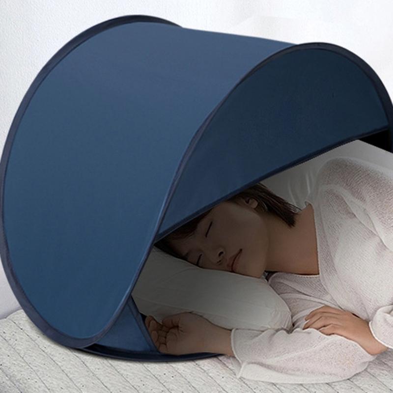 Kopfschattenzelt Sofortiges Strandzelt Kopfschattenschutz Baldachin Gesicht Kopfschattenschutz Zelt Tragbares Atmungsaktives Kleines Zelt
