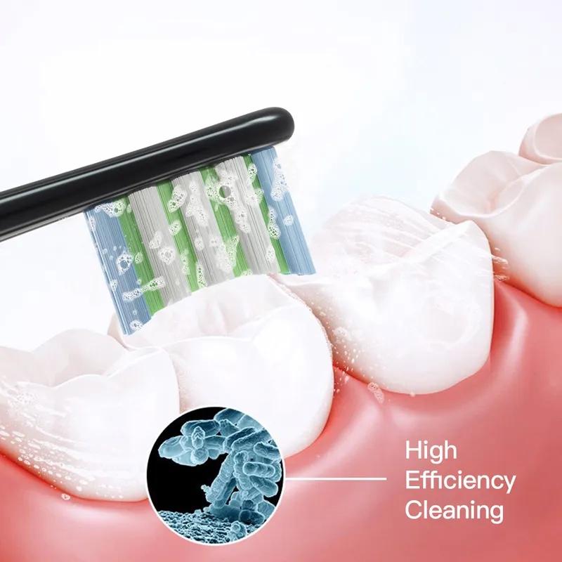 XiaomiFor Oclean Flow/X/ X PRO/ Z1/ F1/ One/ Air 2 /SE Brush Heads Soft DuPont Sonic Toothbrush Vacuum Bristle 7pcs Replacement Heads