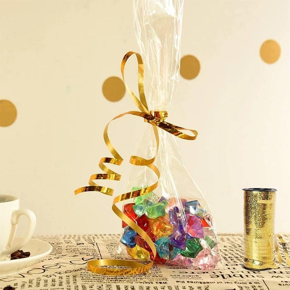 Colorful Curling Ribbons 100Yards/Roll Gift Wrap Ribbons  Birthday Wedding Decoration