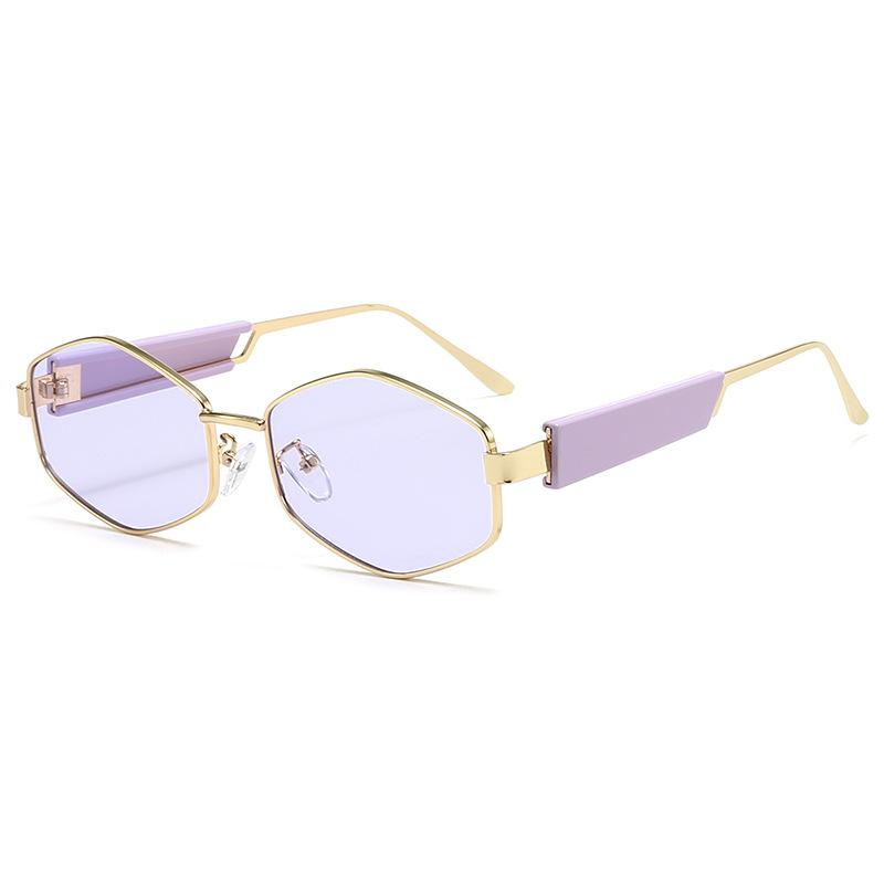 

Retro Special-Shaped Sunglasses Female Male Square Sun Eyeglasses Women Vintage Polygon Oculos De Sol for Men Eyeglass Eyewear As Picture