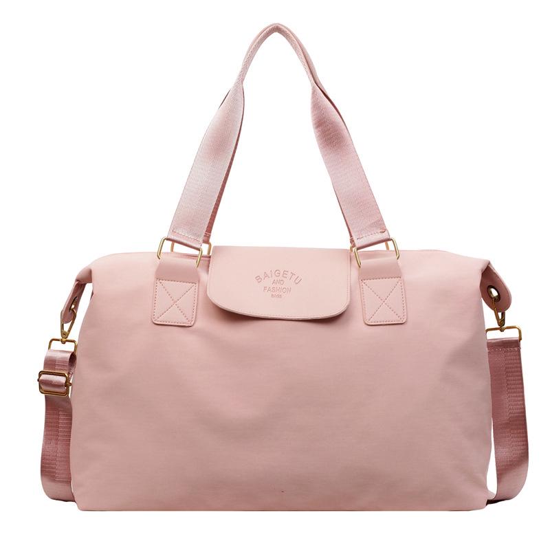 

Large Capacity Crossbody Travel and Gym Bag Standard розовый