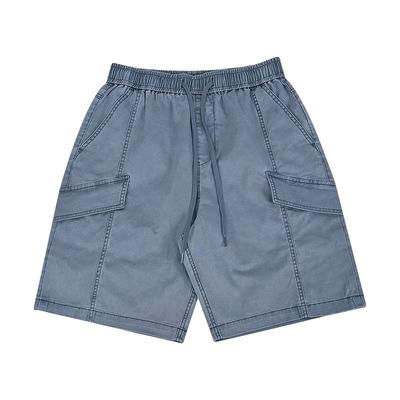 SS25 Sports Casual Series Fashion Simple Loose Versatile Lace-Up Casual Shorts Men Shorts Blue Gray VN000NMHRV2