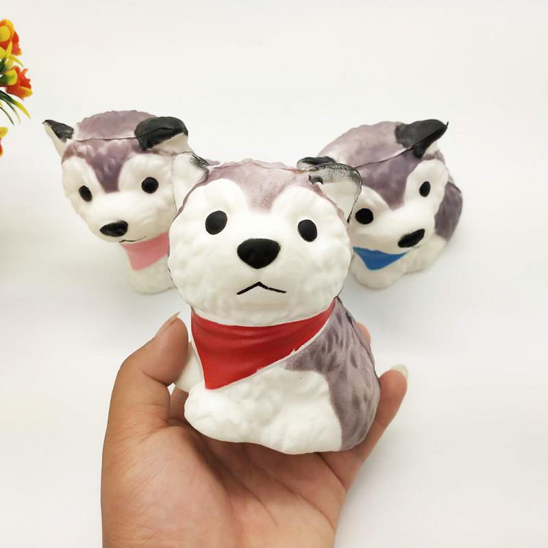 Squishy Dog Plush Toy With Slow Rebound Pu Foam For Stress Relief And Gift Giving
