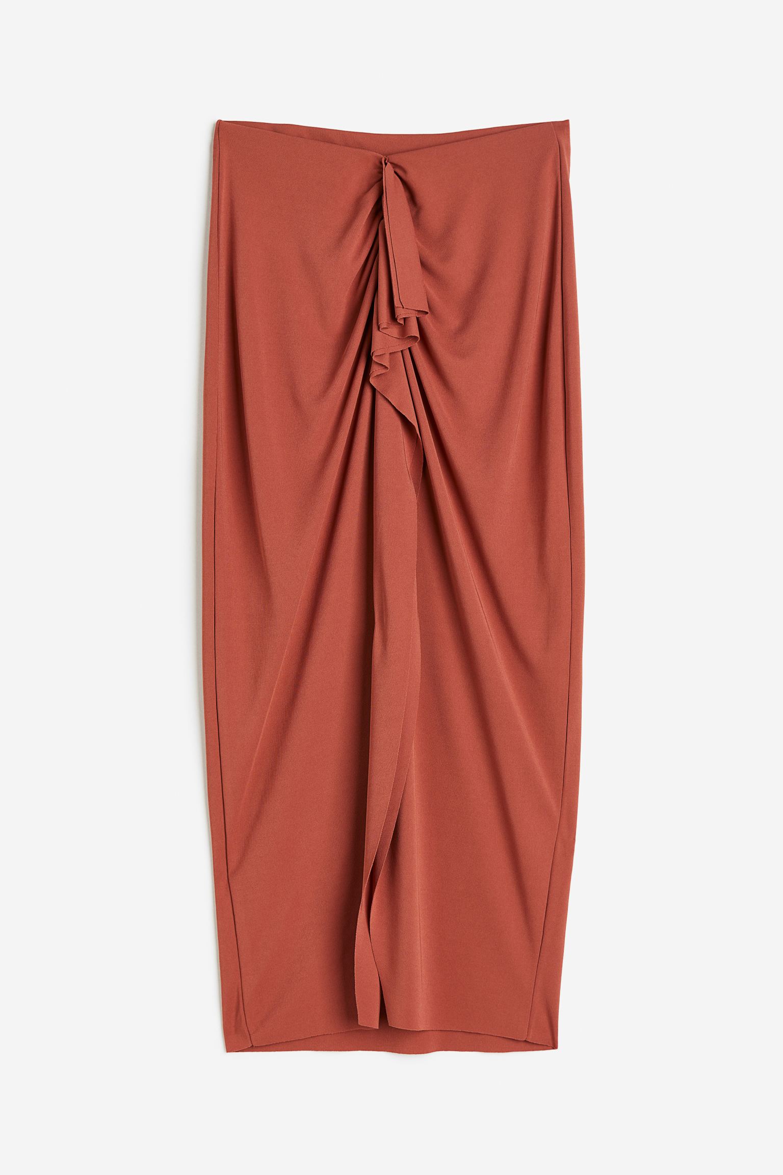 

Юбка из джерси со вставками