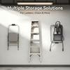 Heavy Duty For Ladders, Chairs& Patio Furniture Wall Mount Storage Hanger 1pc Luggage Hook For Garage Wall