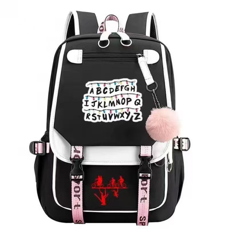 Backpack School Bag Primary School Students Junior High School Students College Students Campus Backpack
