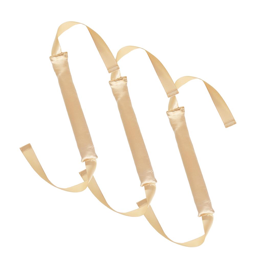 3pcs/set No Heat Curling Iron Ribbon Curling Tool Big Wave Sleeping Curling Tool Lazy Curling Iron Rod