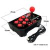 Arcade Compatible with PC and USB Wired Arcade 6 Button Suction Cup NS002 Shop-Always Controller, Android, Connection, Stick, Layout, Fixation,