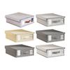 Spacious Bed Sheet Storage Container Nonwoven Materials Dustproof Cover Bedding Organiser With Detachable Lid