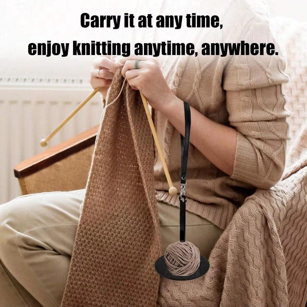 Portable Wrist Yarn Holder with Wrist Strap Wool Ball Winder  Sewing Supplies