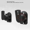 Universal Surround Small Satellite Ceiling Speaker Brackets 1Set Black Soundbar Wall mounting Brackets for Speakers