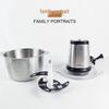 Stainless Steel Multifunctional Blender & Meat Grinder with Large Capacity