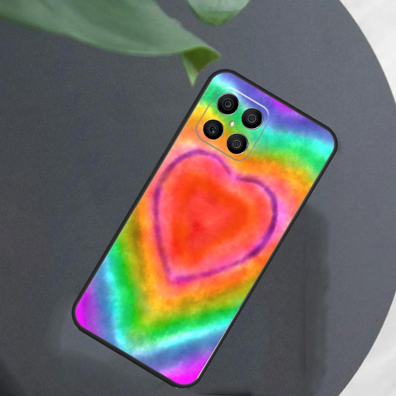 

Heart Tie Dye For Honor Magic 7 Lite 6 8 Case For Honor 200 400 Pro 90 70 50 X8c X8b X9a X9b X9c X9d Win RT Honor 50