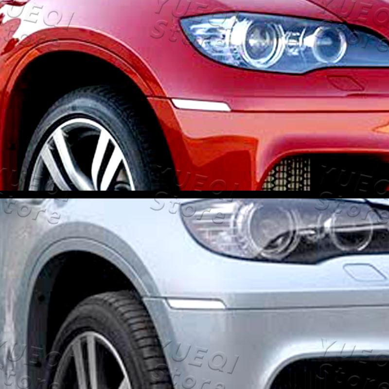 Pentru BMW X6 E71 E72 2008-2014 E70 X5M Mașină Bara Fată Lămpi Reflectorizante Laterale 63147187087 63147187088 Piese Auto