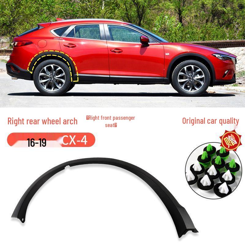 Mazda CX-4 (2016-2022) Wheel Arch Fender Anti-Scratch Trim Panel Set