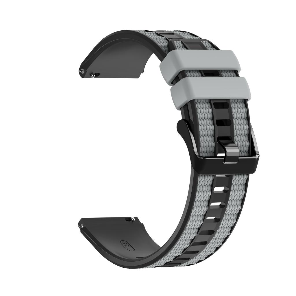 22mm Silicone Watchband For Amazfit Balance 2 / Bip 6 5 / Cheetah Pro Strap Wristband For Amazfit GTR 4 3 Replacement Band