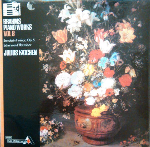

LP Record JOHANNES BRAHMS JULIUS KATCHEN Brahms Piano Works Vol 8 SDD539 Ace Of Diamonds 1979 UK Classical Used
