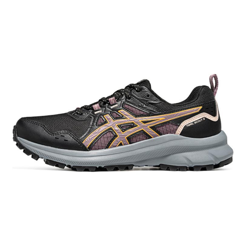 Asics Trail Scout 3 Siyah Tozlu Eflatun Kadın Spor Ayakkabı 1012B516-003