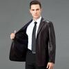 Autumn and Winter New Style Suit Collar Sheepskin Leather Jacket Men's Jacket Business Casual Middle-aged Dad Leather Jacket