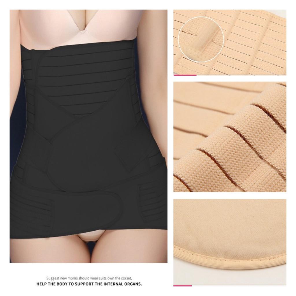 Brand Name Product Name Postpartum Abdominal Binder Three-piece Set For Maternity Women Suitable For Natural And C-section Delivery