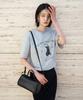 Siyajyu Sitp5297 Schnauzer Short Sleeve T-Shirt_Melange Gray