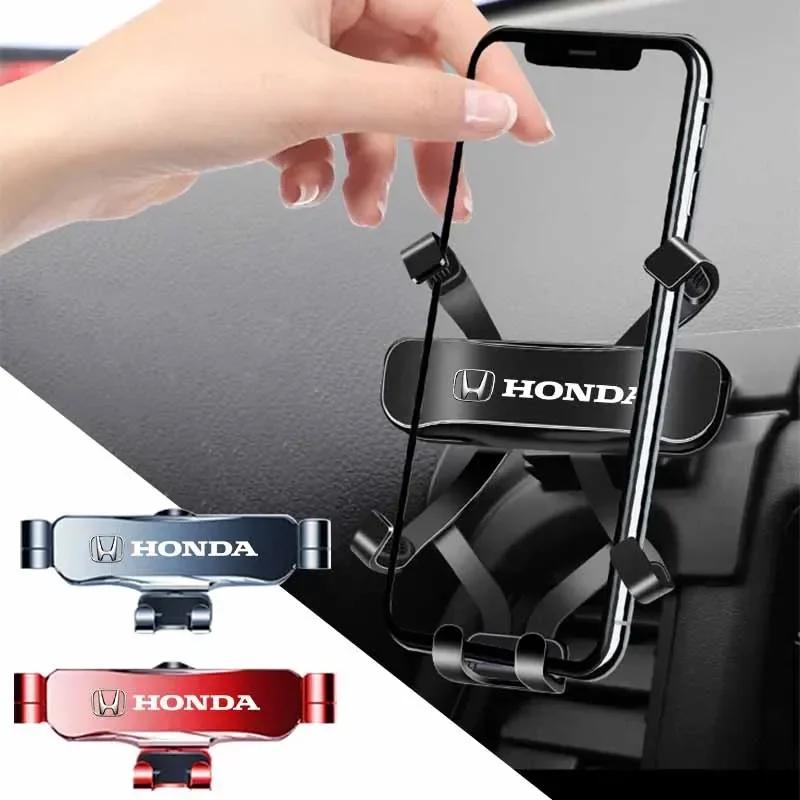 zqfdr10 for Honda TYPER Civic XR-V HR-V Accord Car Mobile Phone Holder Air Vent Mount Gravity Bracket Stand Auto Modified Accessories