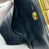 BURBERRY Gamaguchi Nova Check leather Bifold Wallet black leather Used