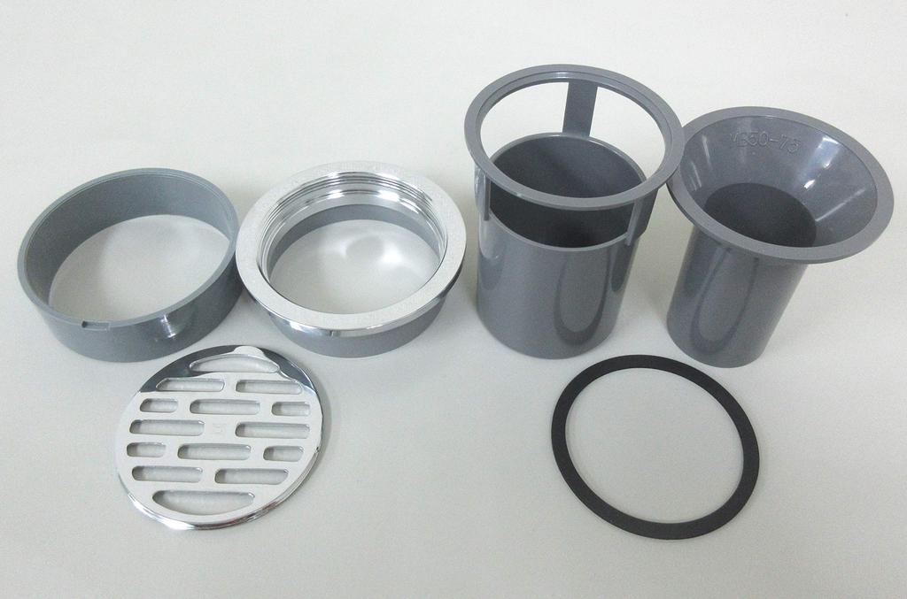 Miyako (MIYAKO) Straight One Trap MB50 Dimensions: 75