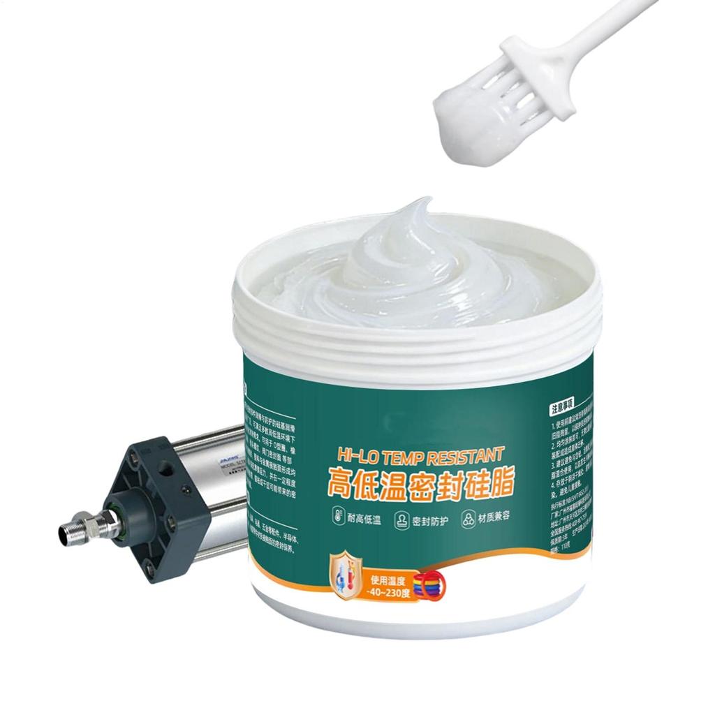 110g Rubber Sealing Silicone Grease Cylinder Sealing Lube Grease Calipers Piston Sealing Silicone Lubrication For Brake Bearing