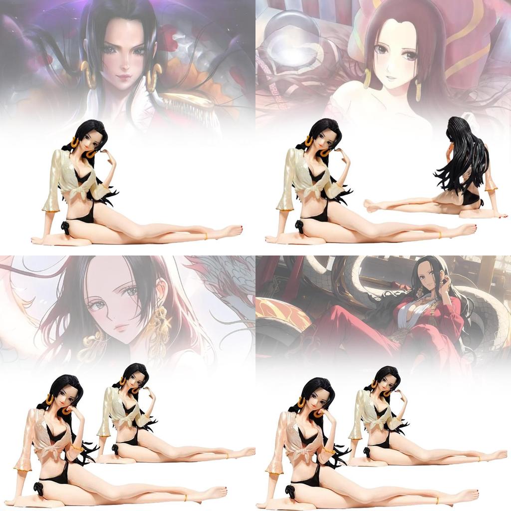 Atemberaubende One Piece Boa Hancock Badeanzug Statue Dekorative Figur Perfekt Für Sammler