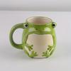Kaffee Frosch Tasse Grüne Porzellan Keramik Tasse Mit Henkel Lustige Neuheit Tasse Geschenk Für Frauen Männer Geburtstag Festival Weihnachten