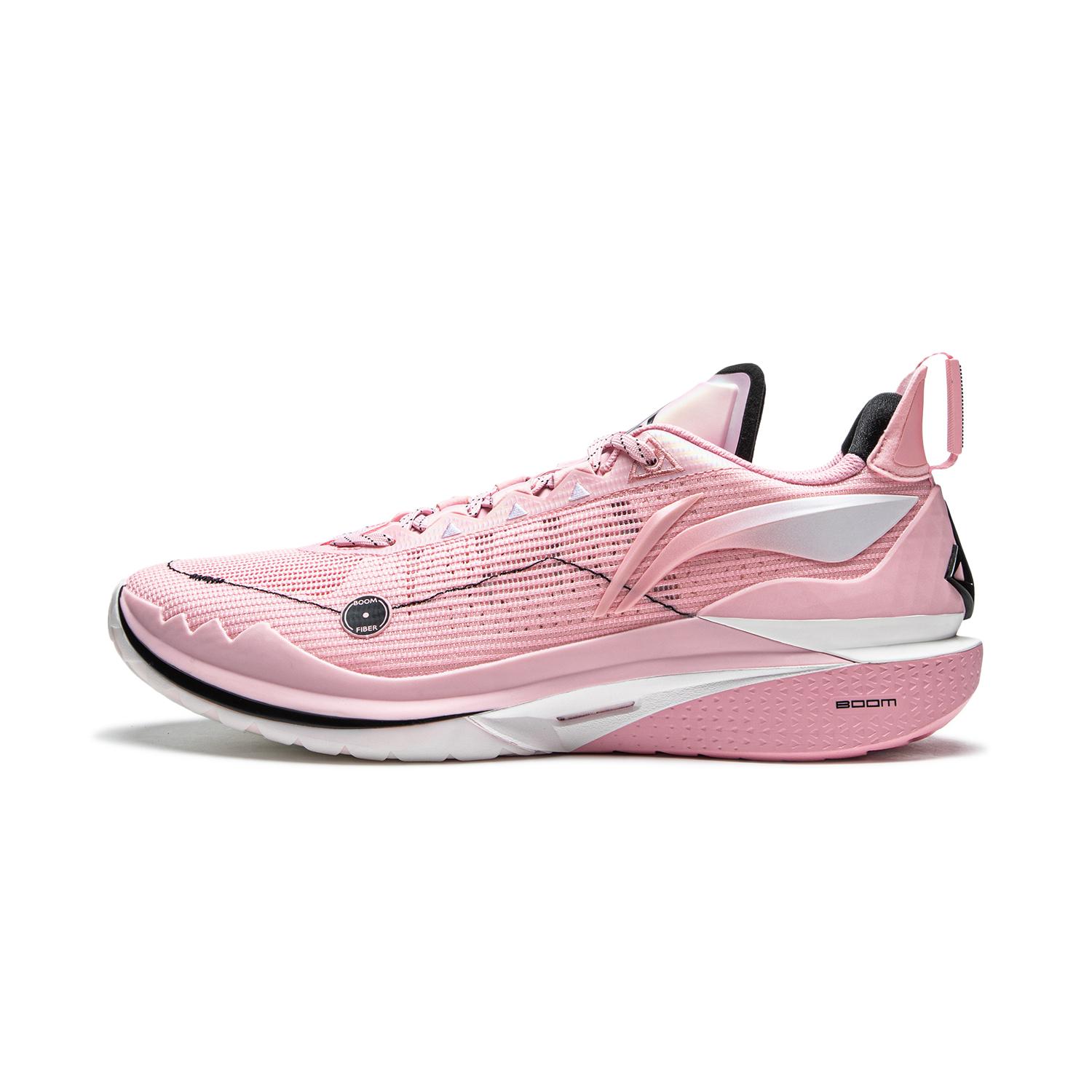 

LINING JB2 Basketball Shoes Men Low Top Pink 41.5