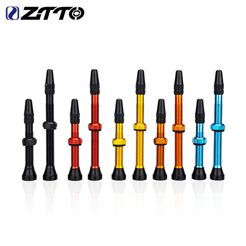 ZTTO FV Tubeless Tire Valve 40mm 60mm French F/V No Tubes Presta Valves For MTB Mountain Road Bike Tyre Conversion Kit