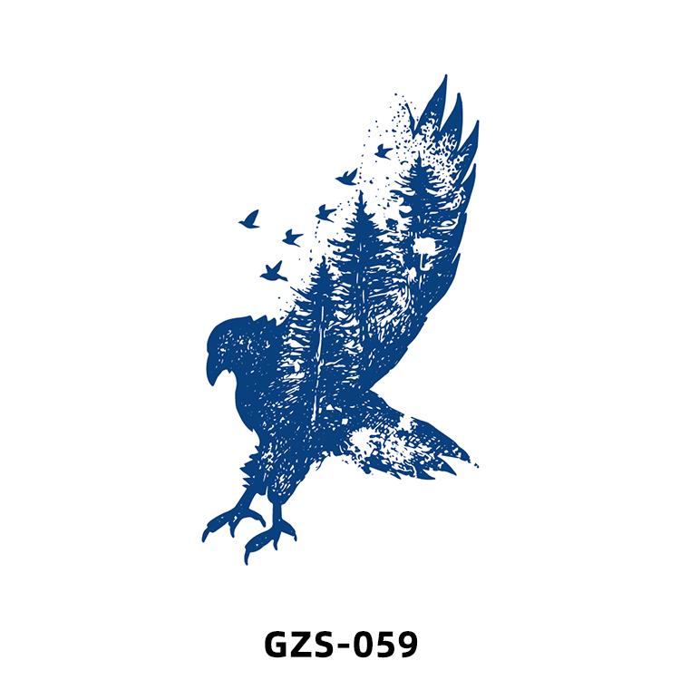 

1 лист, полуперманентные татуировки, женские поддельные татуировки на руку, спину, водонепроницаемые и долговечные татуировки с растительным соком