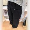 Women's Plus Size Relaxed Fit Wide Leg Jeans - 2025 Spring/Autumn American Style