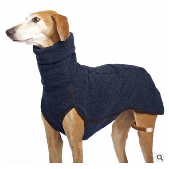 Dog Pet Winter High Collar Jumper Sweater Medium Big Dog Coat Jacket Great Dane Greyhound Pitbull Clothing Pets Clothes