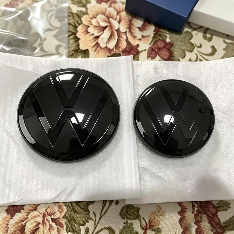 Not Affect ACC Car Front Grill Rear Trunk Emblem Lid Sticker For VW GTI Polo Golf MK6 7 8 Passat B6 Tiguan CC T-ROC Arteon Jetta zl2