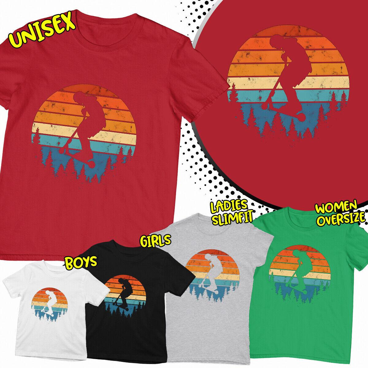 Electric Scooter Vintage Retro Vibes E-Scooter Funny Kick Scooter T-Shirt S