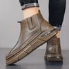 Inverno novos homens botas de neve masculino de alta qualidade sapatos esportivos moda casual sapatos de algodão quente confortável botas leves para homem