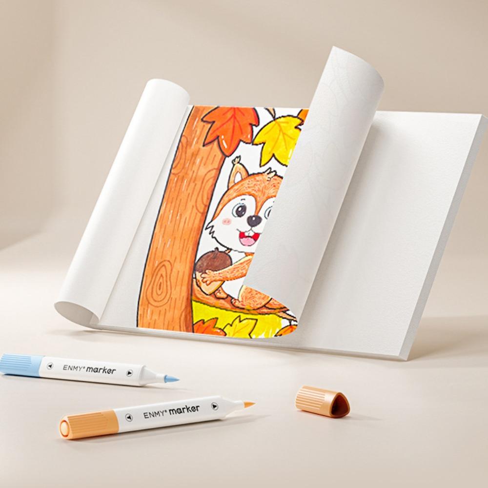 Hook Liner 24/36/48/60/80 Colors Art Marker Pens Child Painting Graffiti Pens DIY Crafts