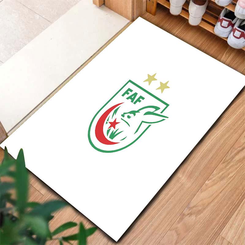 Algeria National Football Carpet Rug for Living Room Bedroom Home Sofa Decoration,Kids play Non-slip Floor Mat