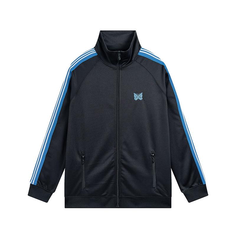 NEEDLES TRACK Unisex Kelebek Nakışlı Günlük Ceket - Trend Japon Markası, Her Şeyle Uyumlu Sonbahar Tasarımı
