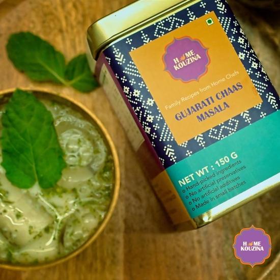 Home Kouzina Summer Refresher Combo – 3 x 150g | Chaas Masala, Jaljeera Powder | Instant Drink Mixes | Digestive, Tangy Indian Summer Coolers
