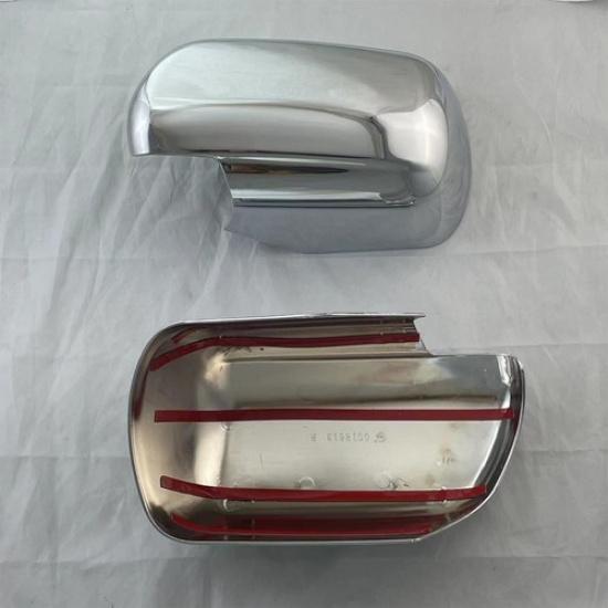 Side Rearview Mirror Lid Cover Trim For 2006-2014 Suzuki Grand Vitara 2P Chrome