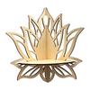 Wall-Mounted Flower Wall Shelf Hollowed Out Display Shelf Creative Butterfly Shaped Shelf  Bedroom