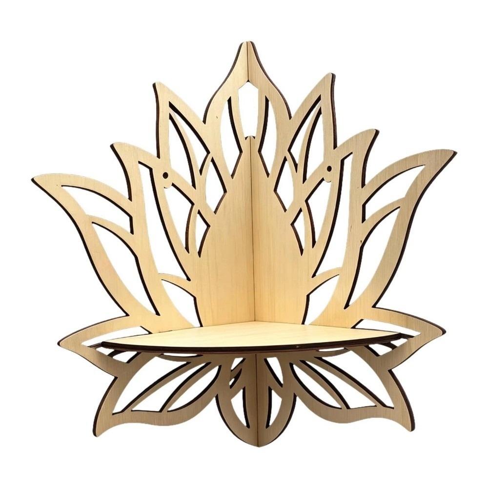 Wall-Mounted Flower Wall Shelf Hollowed Out Display Shelf Creative Butterfly Shaped Shelf  Bedroom