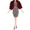 Reusable Doll Dress Costume Convenient Fabric Replaceable Girl Doll Short Dress   