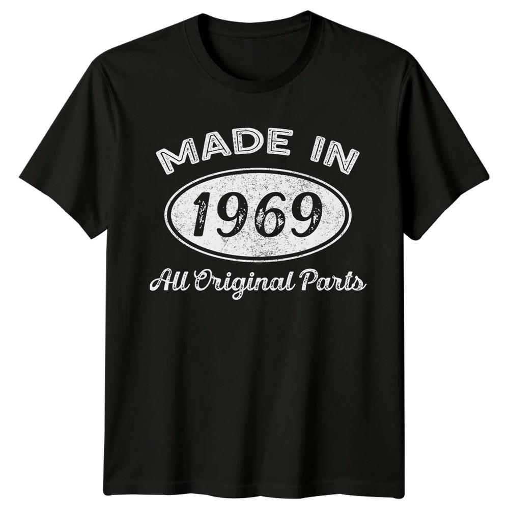 

Made In 1969 Mens T Shirt 57th Birthday Gift Vintage fiftyseven Year Old a Unisex T-Shirt L